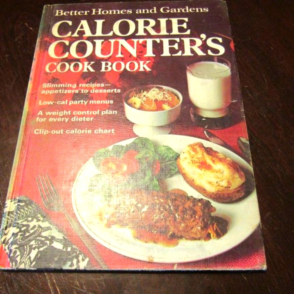 🥬🫛🥦 Vintage 1970 "BHG Calorie Counter's Cookbook" - HC